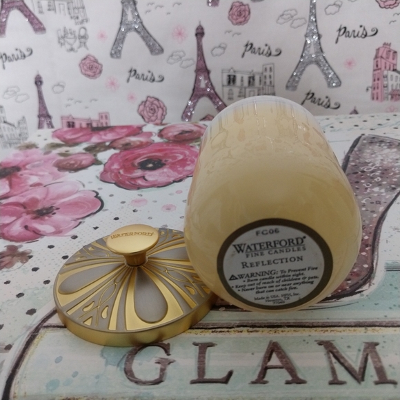 Waterford Fine Candle Reflection. RARE - Picture 5 of 8